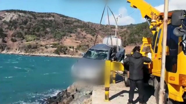 보험금 노리고 아내 탄 차 바다 추락시켜 사망 / YTN