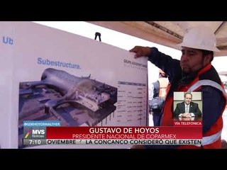 Si AMLO decide cancelar el NAIM en Texcoco, analizaremos alternativas legales: Coparmex