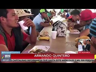 Migrantes llegaron a la ciudad en un momento en que tenemos la crisis de agua: Armando Quintero