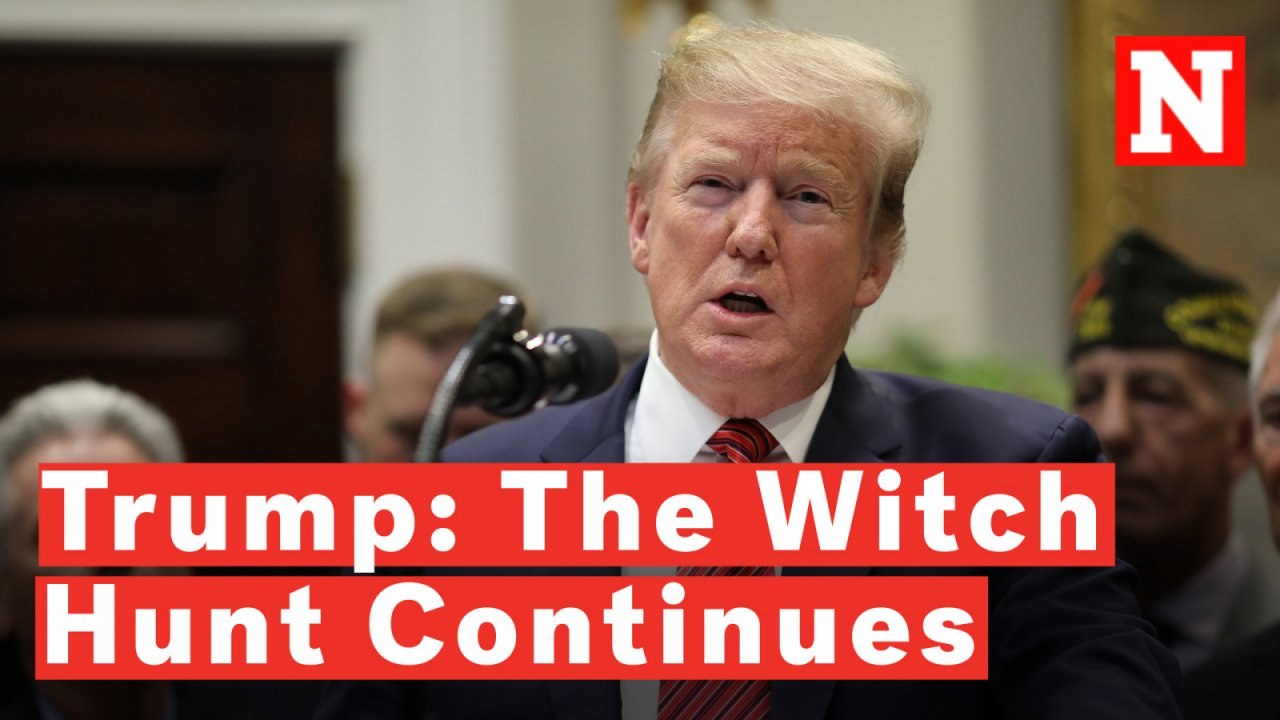 President Trump Blasts House Democrats' Sweeping New Probe: 'The Witch Hunt Continues'
