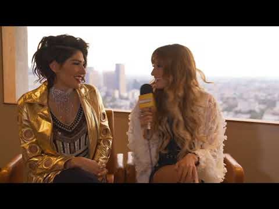Jessie entrevista a Ha*Ash después del concierto Estamos Unidos Mexicanos
