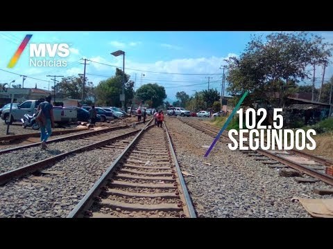 CNTE libera vías férreas en Uruapan, Michoacán