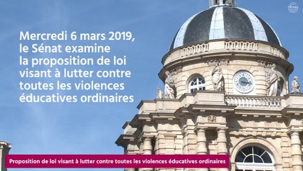 [Questions sur] la proposition de loi visant à lutter contre toutes les violences éducatives ordinaires