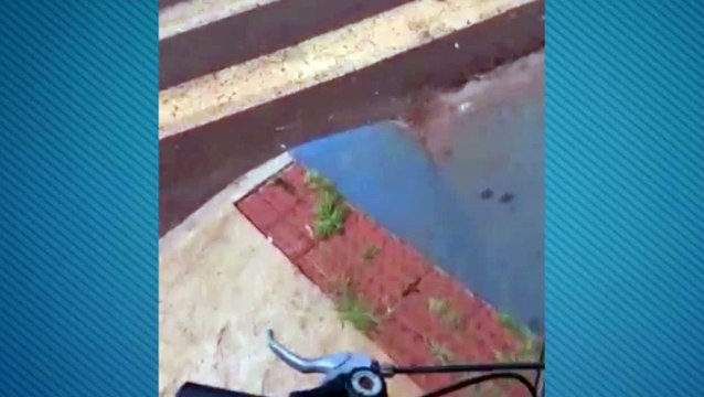 Ciclista pede por melhorias em calçadas às margens da Av. Piquiri