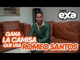 Participa y GANA la camisa de ROMEO SANTOS que usa en su  #GoldenTour en México