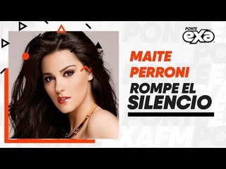 Maite Perroni rompe el silencio y habla de escándalo sexual