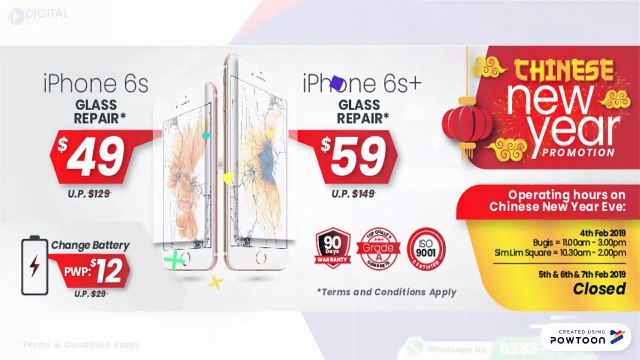 Cracked iPhone screen repair