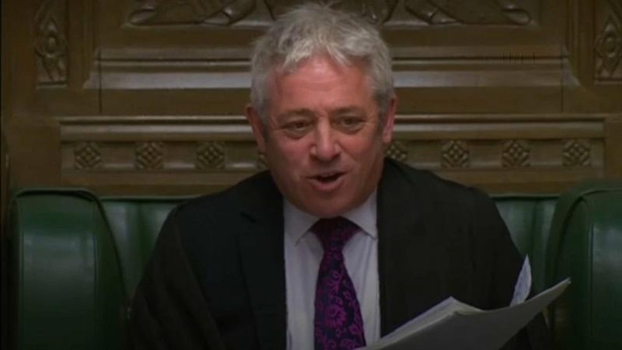 Watch: John Bercow struggles to get order in the House of Commons
