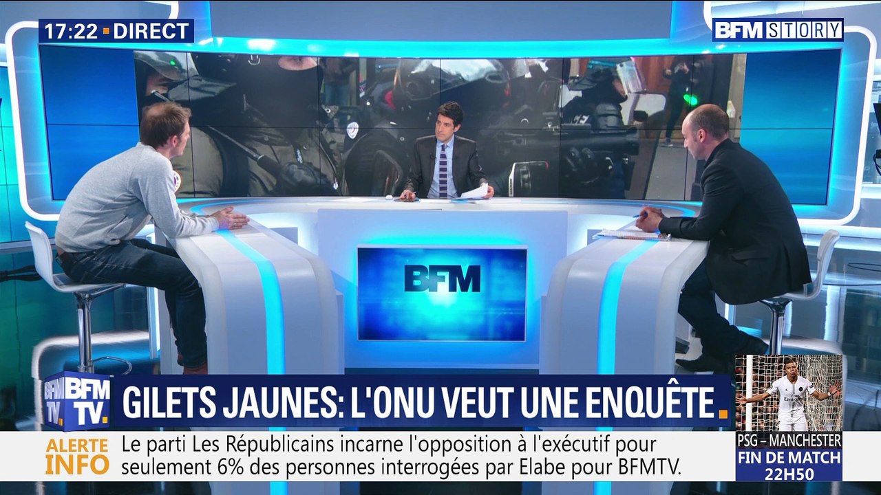 Gilets jaunes: l'ONU veut une enquête sur les violences policières