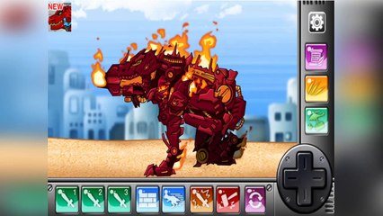 Assemble Tyrannosaurus dinosaur robot