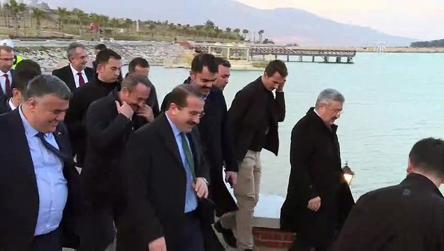 Bakan Kurum, Binali Yıldırım Millet Bahçesi'ni gezdi - İZMİR