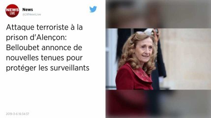 Prison de Condé-sur-Sarthe : Belloubet promet des moyens, les surveillants restent mobilisés