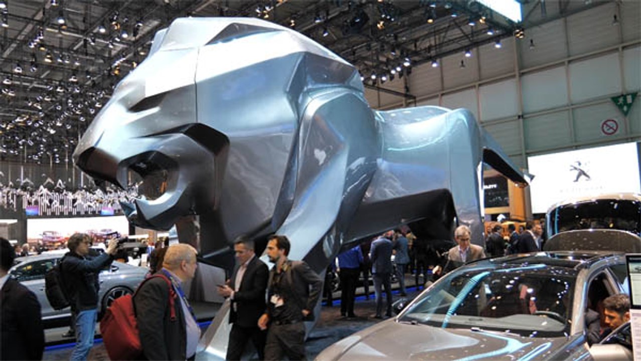 Peugeot auf dem Autosalon Genf 2019