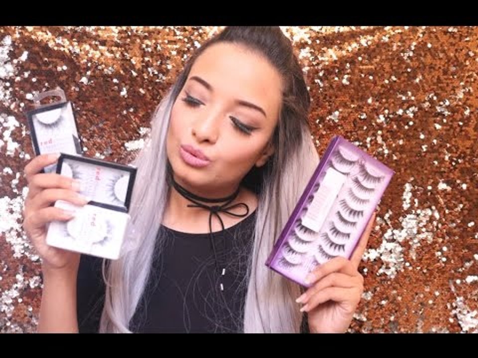 طريقه تركيب الرموش للمبتدأين | انواع الرموش | طريقه وضع الرموش