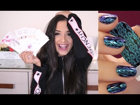 طريقه عمل اشكال للاظافر باستخدام ان كوكو