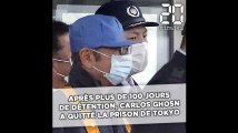 Après plus de 100 jours de détention, Carlos Ghosn a quitté la prison de Tokyo