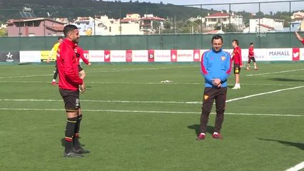 Göztepe'de Kasımpaşa Maçı Hazırlıkları