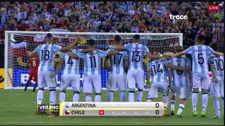 Messi  Missed the penatly vs chile in penalty shootout