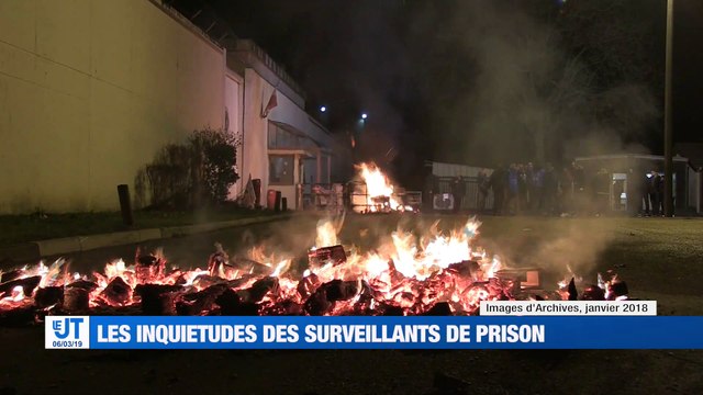 A la Une : Après l'attaque dans l'Orne, la crainte des surveillants de prison dans la Loire / Une auto-école plutôt qu'un kebab à Saint-Chamond / 70 emplois menacés à Veauche / Dans les cuisines de la Source à Saint-Galmier