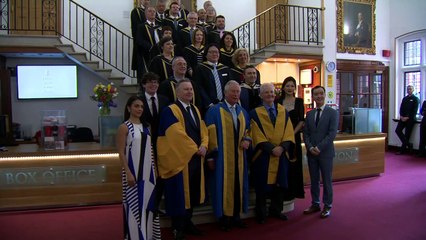 Prince Charles visits Royal College of Music