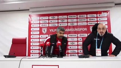 Yılpor Samsunspor - Bodrum Belediyesi Bodrumspor maçının ardından