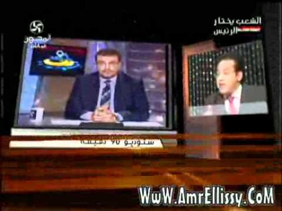 عمرو الليثي وفقرة الاخبار برنامج 90 دقيقة 9 5 2012