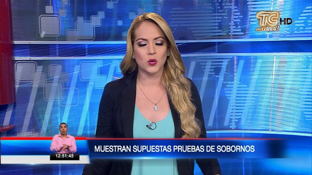 Muestran supuestas pruebas de sobornos en el anterior gobierno