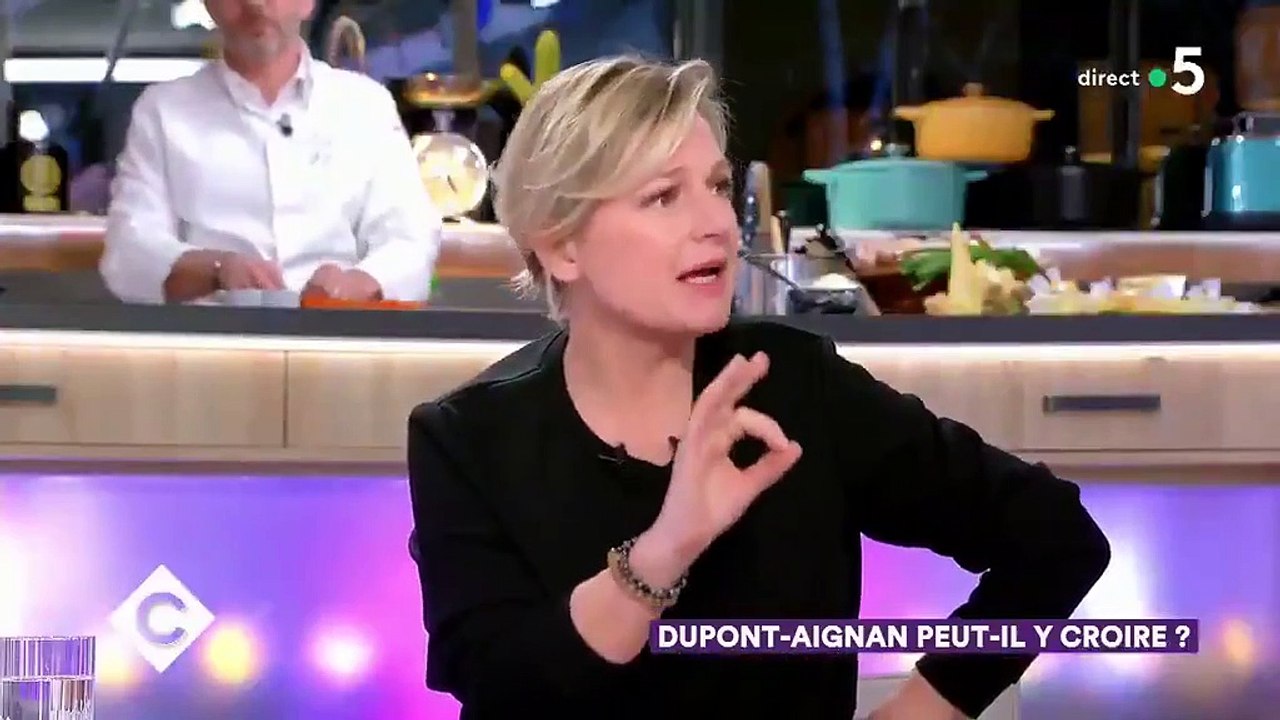 Tensions sur le plateau de C à vous suite à l’intervention de Nicolas Dupont-Aignan qui estime que Patrick Cohen  « Passe sa vie à cirer les pompes de Macron »
