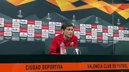 Marcelino prefiere ganar la Europa League antes que ser cuarto o la Copa del Rey