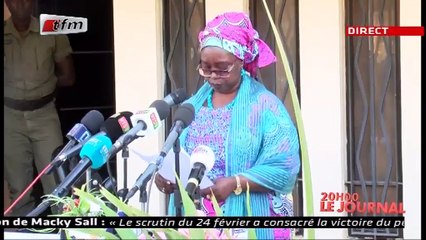 REPLAY - JT Français 20h - Pr : SARAH CISSE - 06 Mars 2019