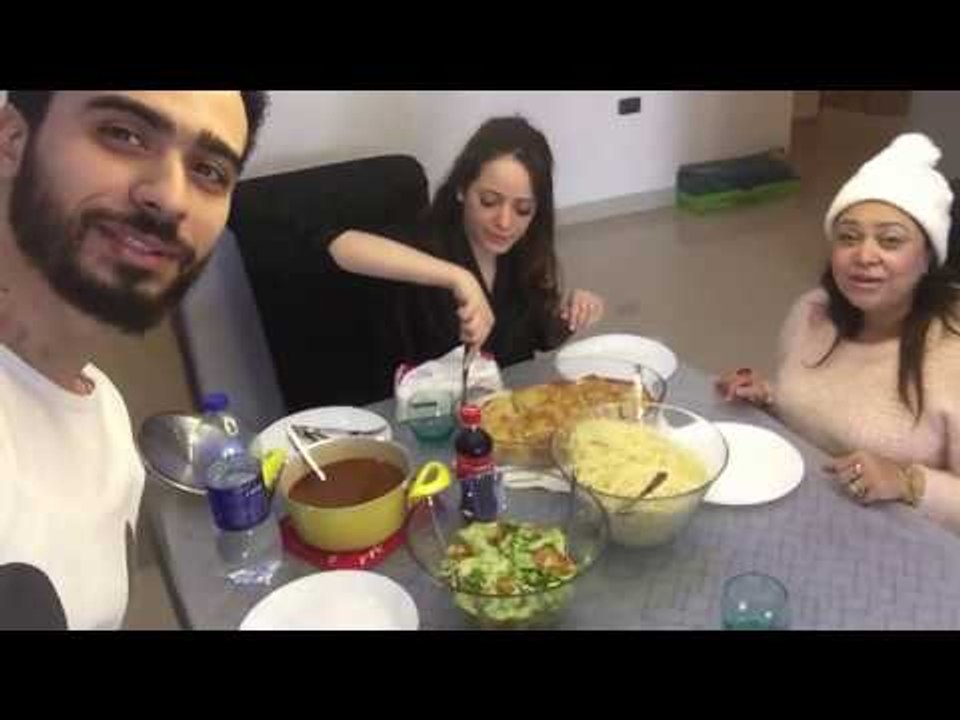 Mohamed Aamer - مسخرة شوفو الحماوات .. حمات سلمي المفترية بتقول رأيها في اول عزومة ليها عند ابنها