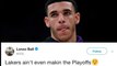 Lonzo ROASTED For TRASHING The Lakers In HILARIOUS Tweet!