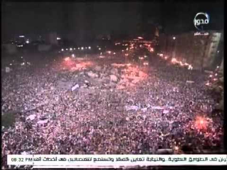 90دقيقة اخر اخبار من امام قصر القبة