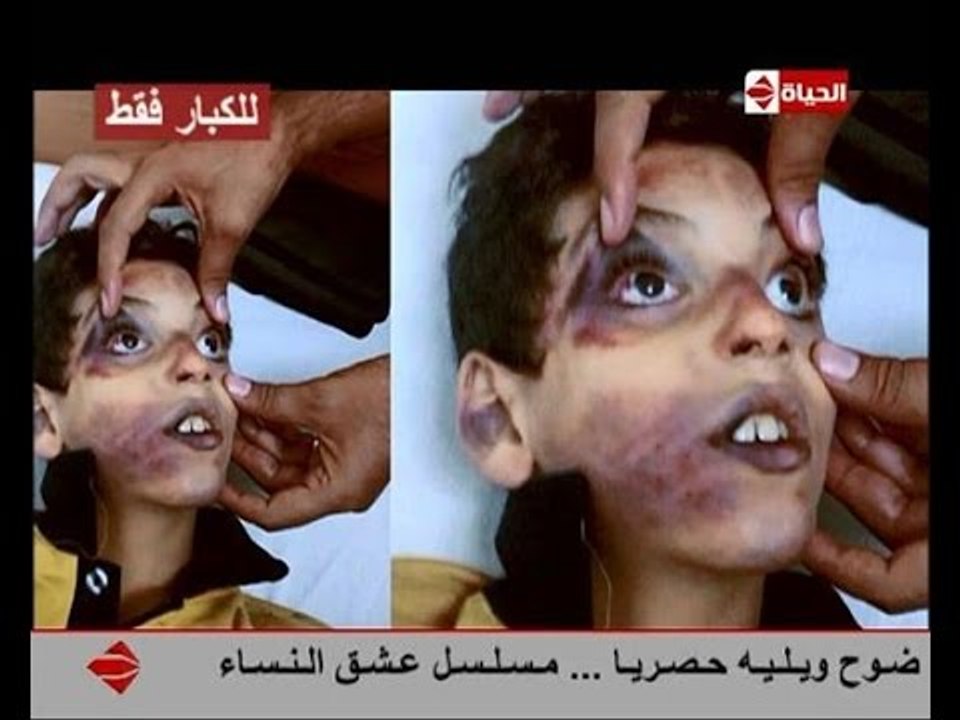 د عمرو الليثي يقوم بايقاع الأب ويعترف بربط ابنه بعد أن أنكر تعذيبة