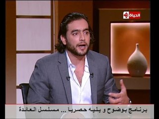 برنامج بوضوح الفنان هانى سلامه هناك حاجز بين أهل الفن وأهل الدين