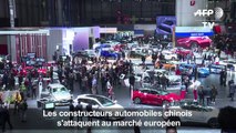Automobile: la Chine fait ses premiers pas en Europe