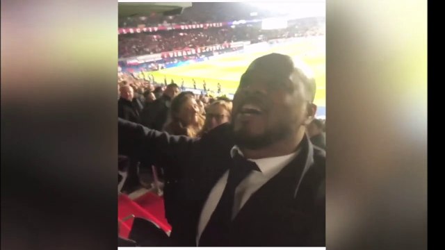 ICI C'EST MANCHESTER POGBA, CANTONA & EVRA AMAZING REACTION IN THE STADIUM AT THE END OF PSG-MANCHESTER UNITED- AMAZING COME BACK