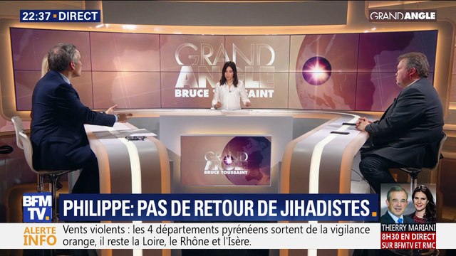 Édouard Philippe: Pas de retour de jihadistes (2/2)