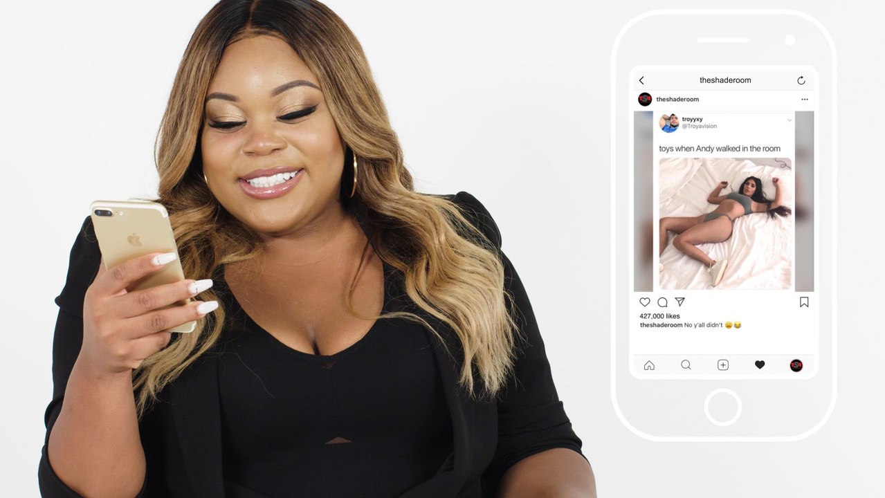 The Shade Room Founder Angelica Nwandu Insta-Stalks Beyoncé, Nicki Minaj, and Kim Kardashian West