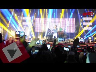 حماقي يتألق بحفل الصالة المغطاة