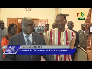 RTB/Audience du président de l’assemblée nationale avec son homologue sénégalais