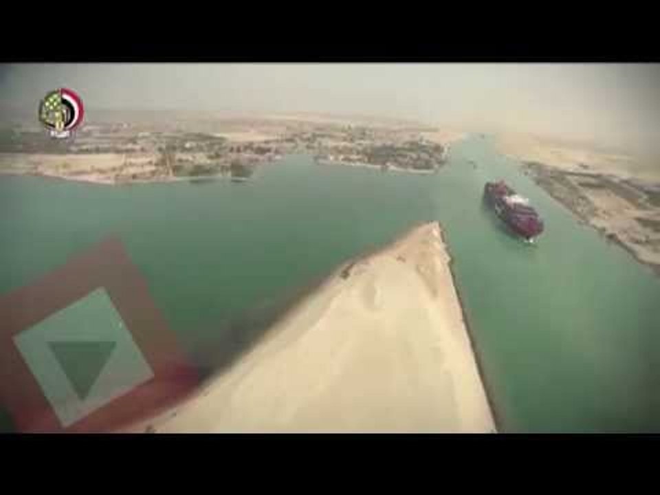 اتفرج| بدء العد التنازلي على افتتاح قناة السويس...