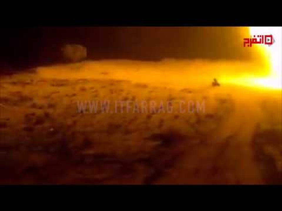 «أنصار بيت المقدس» تتبني تفجير خط الغاز بجنوب شرق العريش