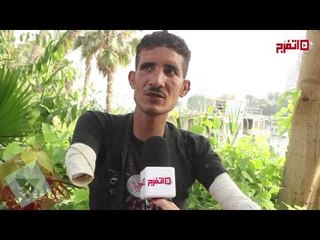 «أحمد» سائق فقد يداه.. أبسط أحلامه أطراف صناعية ولقمة حلال