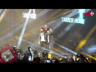 نصر محروس : فخور أنى ماسك أيد النجم تامر حسني