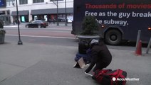 Two brothers working to help the homeless keep warm