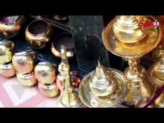 قصة «فنان الحسين» الذي عاش 20 عاما ينقش على النحاس