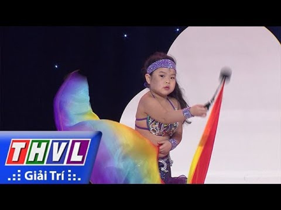 THVL | Thiên thần đi học – Tập 16[3]: Bé Khả Hân trổ tài múa lụa