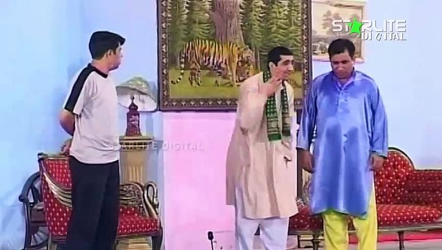Best of Zafri Khan, Naseem Vicky and Nasir Chinyoti New Pakistani Stage Drama Full Comedy Funny Clip_2019