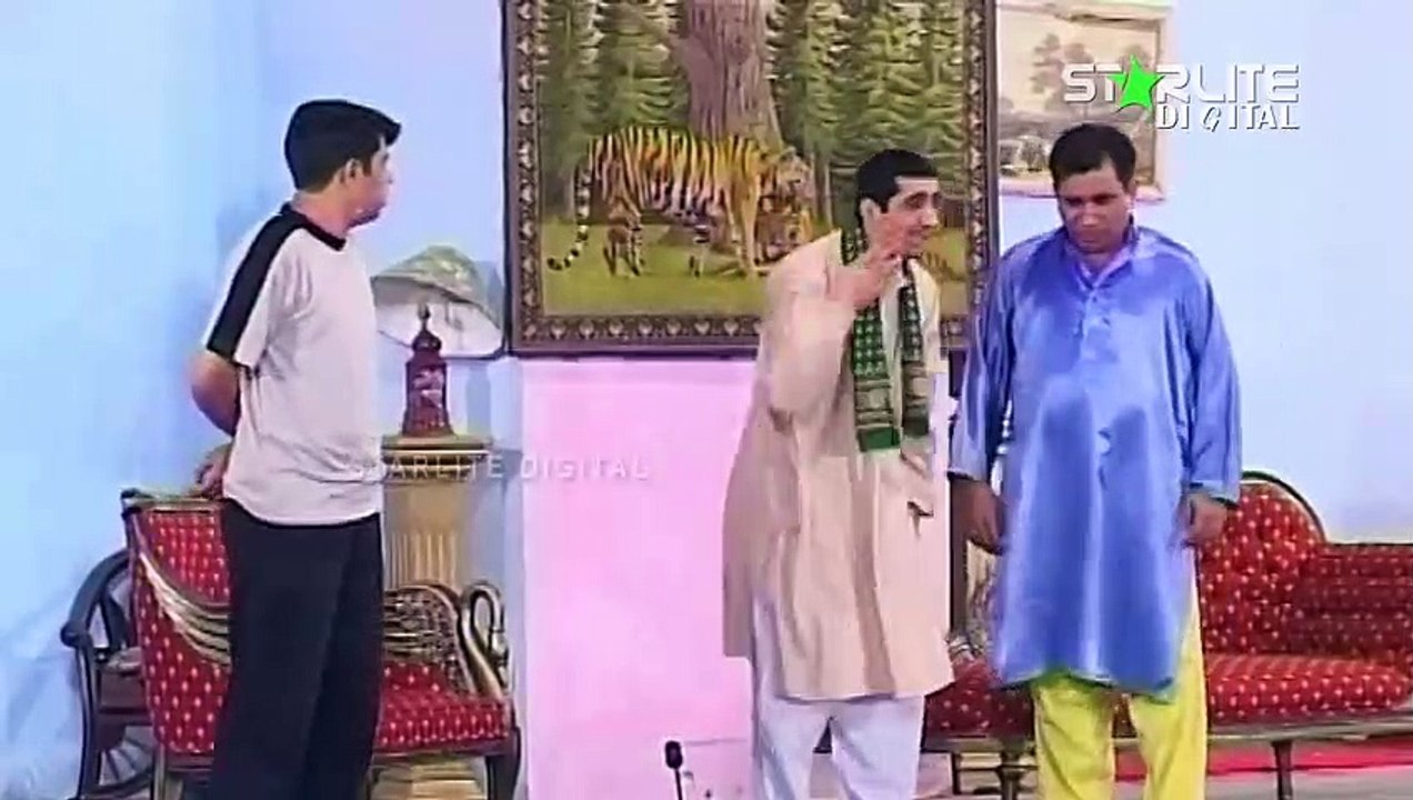 Best of Zafri Khan, Naseem Vicky and Nasir Chinyoti New Pakistani Stage Drama Full Comedy Funny Clip_2019